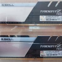 RAM ddr4 G.Skill 2x8 gb F4-3600 C14 Trident Z RGB