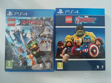 2 giochi Lego per PS 4 