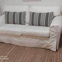 Divano bianco 2 posti Ikea EKTORP