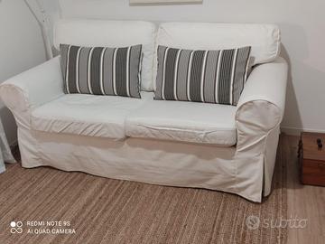 Divano bianco 2 posti Ikea EKTORP