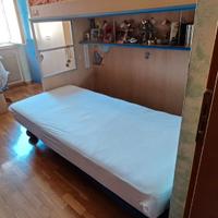 Letto a castello con soppalco