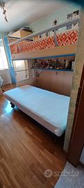 Letto a castello con soppalco
