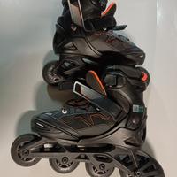 Pattini in linea Roller Blade Oxelo neri 35-38