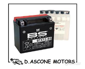 BATTERIA BTX12-BS BS X Beverly 300 2016 2017