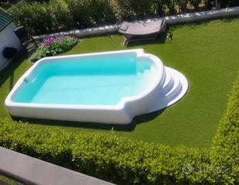 Piscine seminterrate in vetroresina 