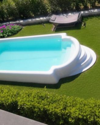Piscine seminterrate in vetroresina 