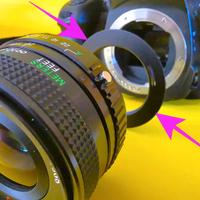 Anello adattatore da Pentax K a vite M42