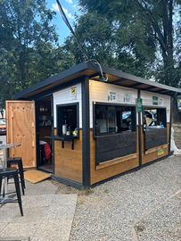 Casetta Bar in Legno Attrezzata