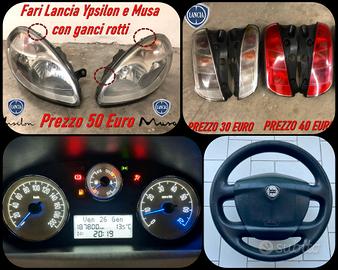 Pochi Ricambi Ypsilon e Musa "Entra e leggi Bene"