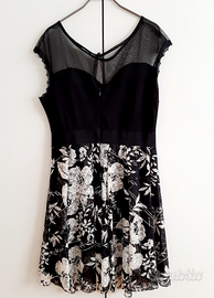 Abito nero/bianco "Pittarello"