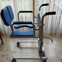 Poltrona idraulica multifunzione per disabili