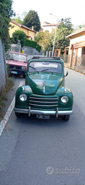Fiat topolino 1952 targa originale
