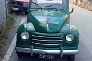Fiat topolino 1952 targa originale