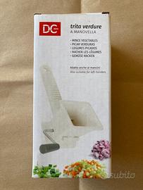 Trita verdure a manovella DC casa