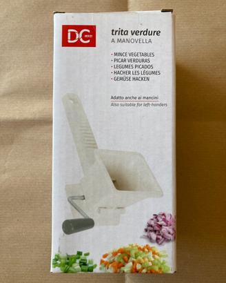 Trita verdure a manovella DC casa