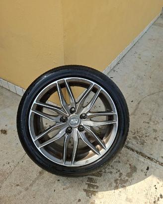 CERCHI IN LEGA MSW 24 oz (17 pollici) a 5 fori