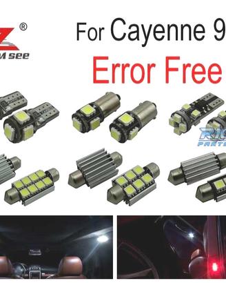 KIT 19 LAMPADE LED INTERNE PER PORSCHE CAYENNE 958