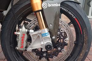 Triumph Speed triple 2008 scivolata