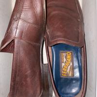 Scarpe Eleganti in Pelle Salvatore Ferragamo