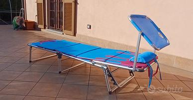 Lettino per solarium