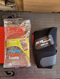 Protech Knee Boots e Protezioni posteriori Skid