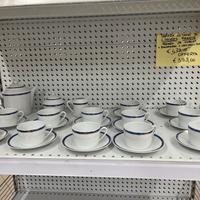 Servizio 12 tz caffè piu 12 tazze té limoges franc