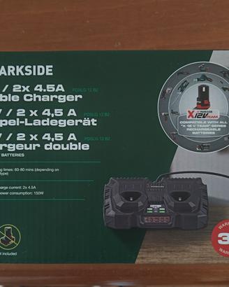 Parkside Caricabatterie Doppio Rapido 12V