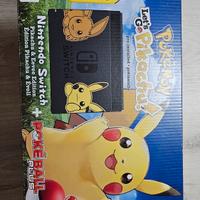 console Nintendo Switch pokemon  Let's Go pikachu 