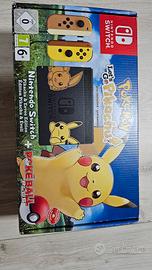 console Nintendo Switch pokemon  Let's Go pikachu 