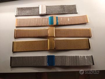 margi orologio maglia milano cinturino metallo