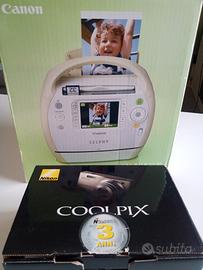 stampante e macchine fotografiche