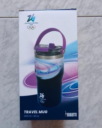 Travel Mug Milano Cortina 2026 Bialetti