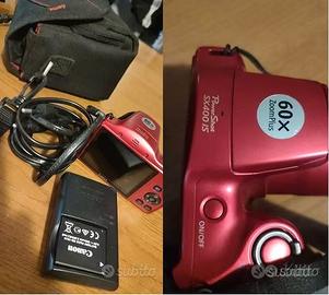 Canon PowerShot SX400 IS con scheda 16 gb