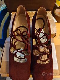 scarpe con tacco vintage mai usate