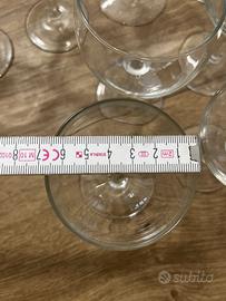 SET bicchieri calici per acqua e vino (x16)