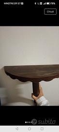 mensola in legno antico 