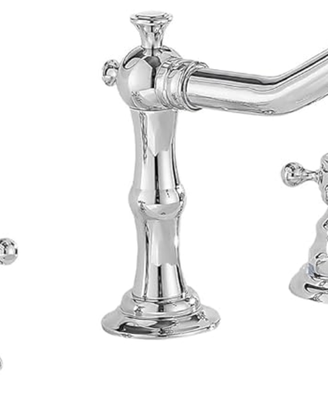 Rubinetto miscelatore vintage a 3 fori per lavabo