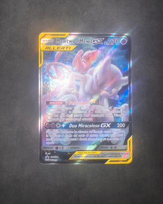 Mewtwo w Mew Gx alleati Pokemon 