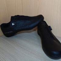 Scarpe ciclismo bici da corsa Van Rysel NCR nere