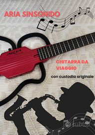 Chitarra da viaggio Aria Sinsonido