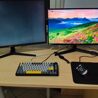 pc da gaming e ai completo con monitor