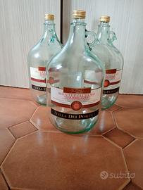 damigiane/bottiglione vetro 