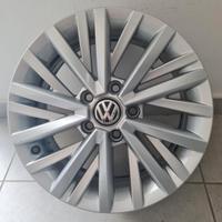 1 cerchio lega volkswagen t-roc new r16 ls4376