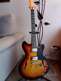 Chitarra semiacustica 335 style custom