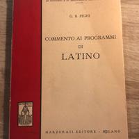 Commento ai programmi di latino