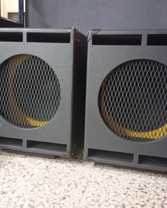 Coppia subwoofer passivi "equattro"
