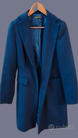 cappotto blu elettrico donna Sandro Ferrone 