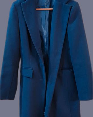 cappotto blu elettrico donna Sandro Ferrone 