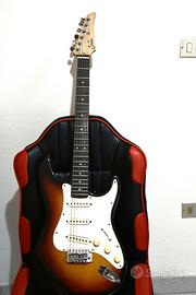 Stratocaster assemblata Yamaha