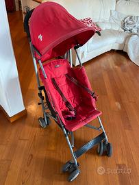 Passeggino Maclaren rosso